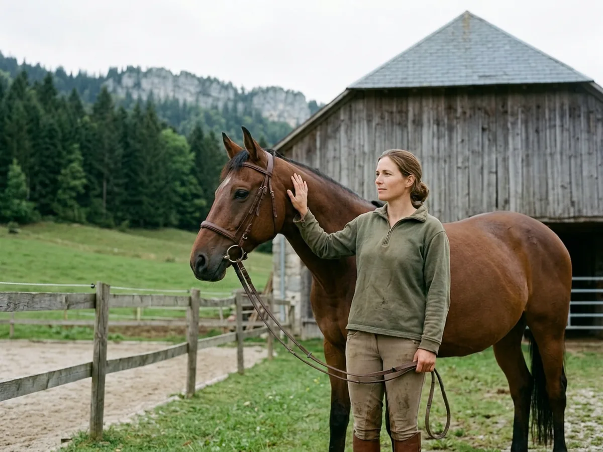Cours d'équitation à Arbusigny, Haute-Savoie