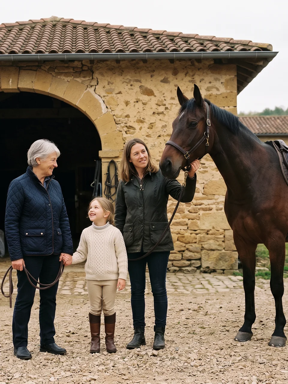 L'équipe, Les Écuries de Grange-Neuve, centre équestre à Arbusigny